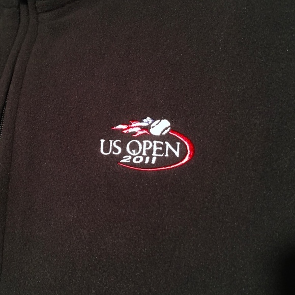 US Open Tennis 2011 Fleece Jacket NWT - Picture 2 of 4